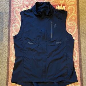 On Running Black Women's Weather Vest
